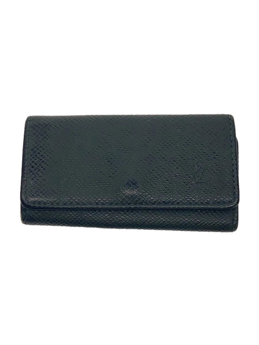 LOUIS VUITTON Multicles Taiga Leather Black